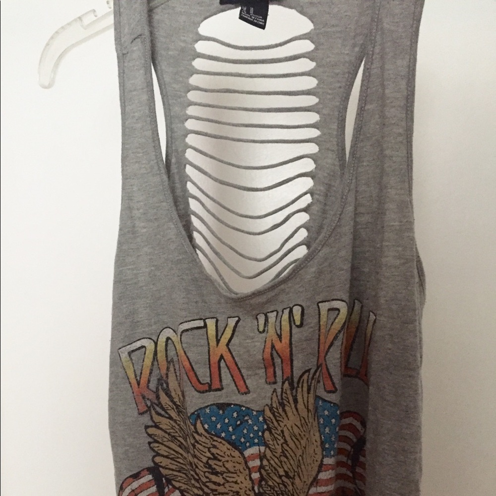 Back ribbed Tank